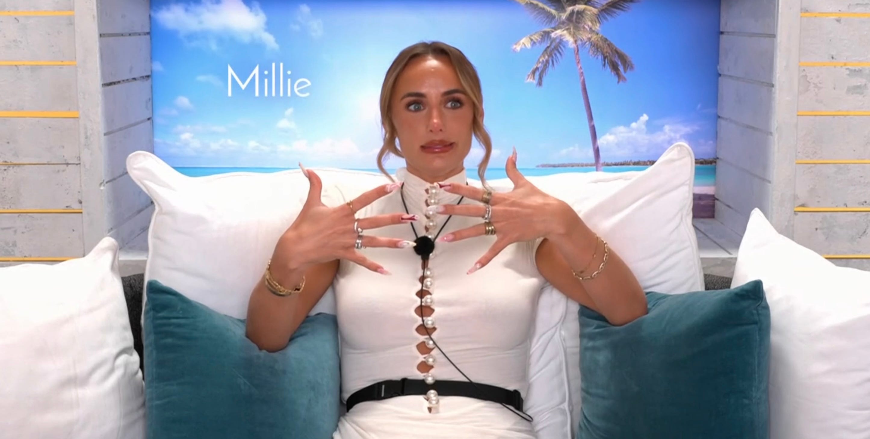 In a surprising leak, exclusive footage from Love Island has been